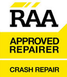 RAA approved repairer crash repairs